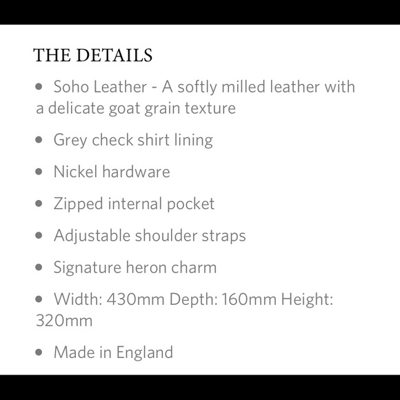 Pittards Soho Carryall Leather Tote Bag in Celeste - Picture 15 of 15